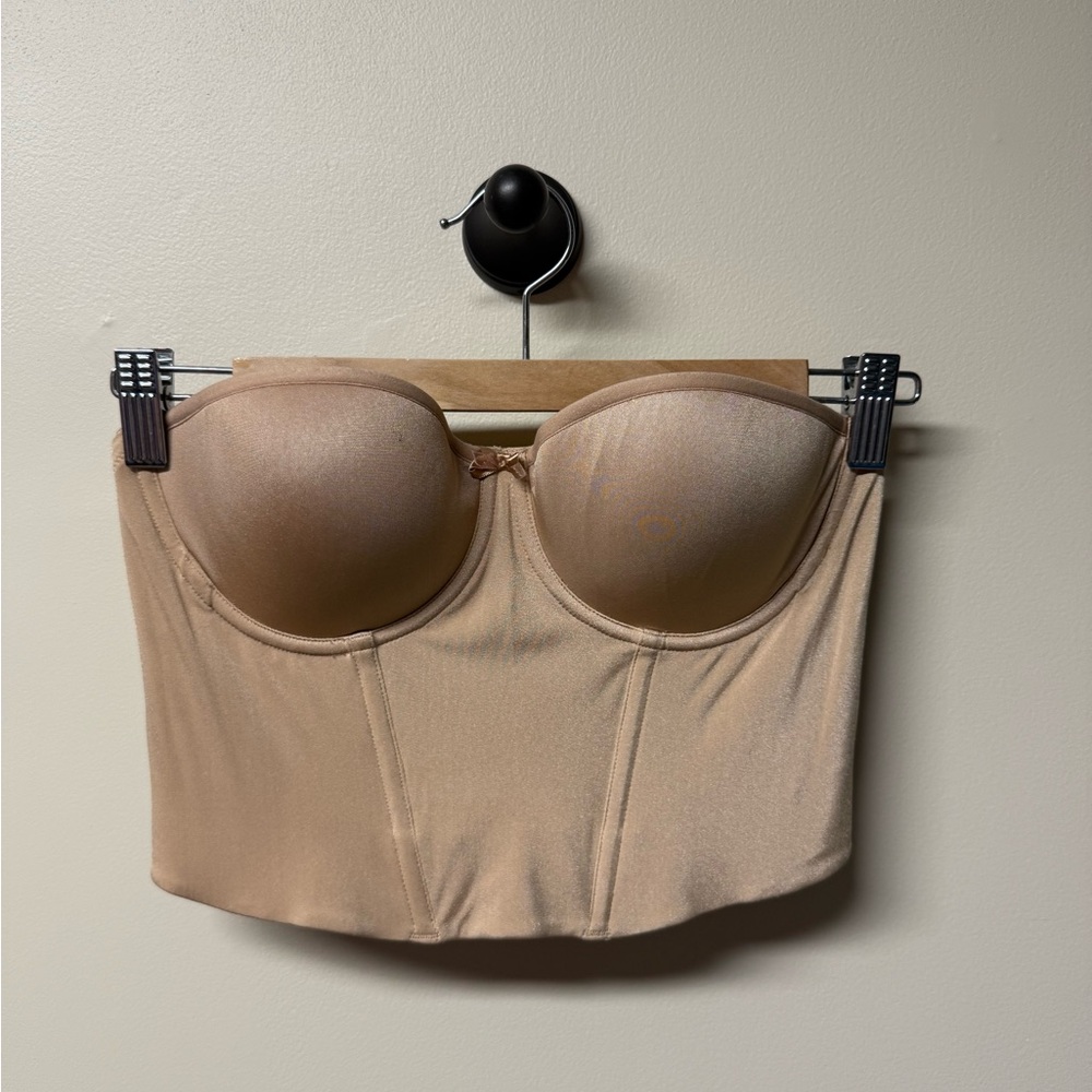 Le Mystere nude bustier/strapless bra